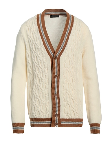 JEORDIE'S Cardigan Ivory 100% Wool