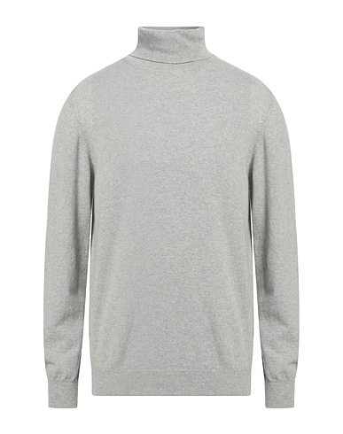 JEORDIE'S Polo neck Grey 90% Merino Wool, 10% Cashmere