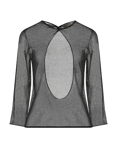 TORY BURCH Pullover Schwarz 80% Baumwolle, 20% Polyamid
