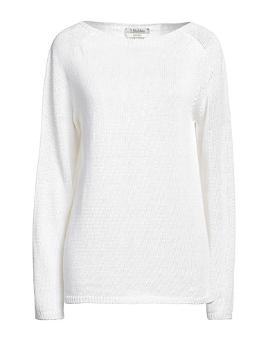 'S MAX MARA プルオーバー アイボリー リネン 100%