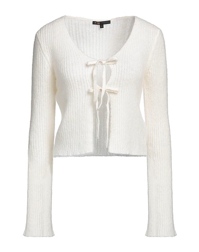 MAJE Cardigan Ivory 37% Acrylic, 30% Polyamide, 26% Mohair wool, 4% Wool, 3% Elastane