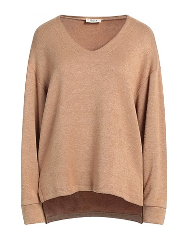 THINK Pullover Cammello 45% Viscosa, 36% Poliestere, 19% Nylon