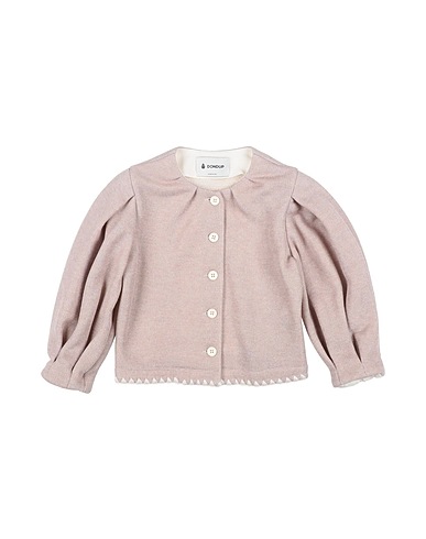 DONDUP Cardigan Pink 57% Cotton, 30% Viscose, 7% Polyester, 6% Polyamide