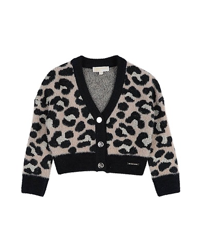 MICHAEL KORS KIDS Strickjacke Schwarz 40% Acryl, 30% Polyamid, 19% Polyester, 11% Metallfaser