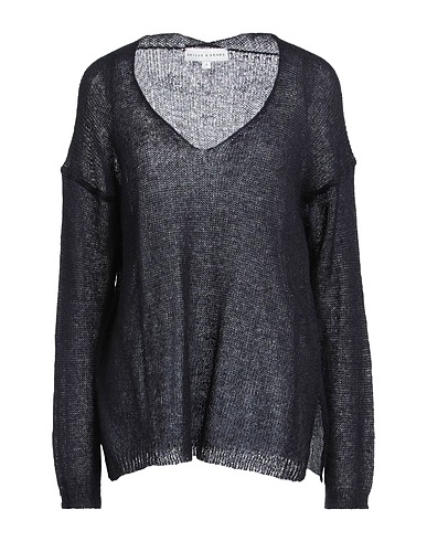 SKILLS & GENES Jumper Midnight blue 40% Acrylic, 30% Mohair wool, 30% Polyamide