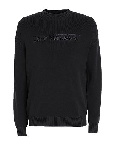 CALVIN KLEIN JEANS Jumper Black 100% Cotton