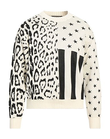 ROBERTO CAVALLI Jumper Ivory 71% Cotton, 29% Viscose