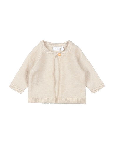 NAME IT® Cardigan Beige 52% Poliestere, 41% Acrilico, 4% Lana, 3% Elastan