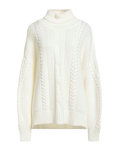 TWINSET Turtleneck White 45% Acrylic, 28% Polyamide, 27% Polyester