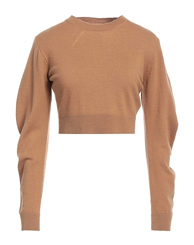 CIRCUS HOTEL Sweater Camel 85% Wool, 15% Cashmere
