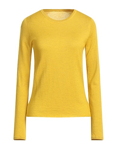 MAJESTIC FILATURES Maglia in Cachemire Giallo ocra 100% Cachemire