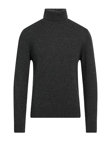 R3D WÖÔD Polo neck Charcoal 70% Wool, 25% Polyamide, 5% Other Fibres