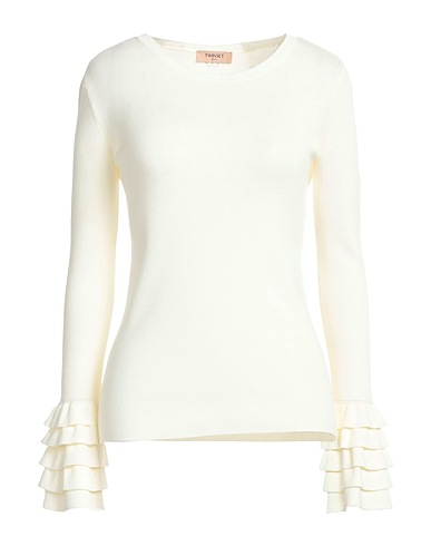 TWINSET Jumper Ivory 72% Viscose, 28% Polyester