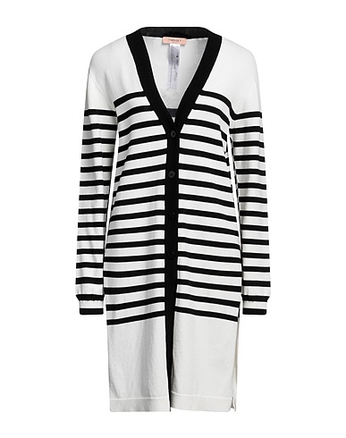 TWINSET Cardigan White 70% Viscose, 30% Polyester