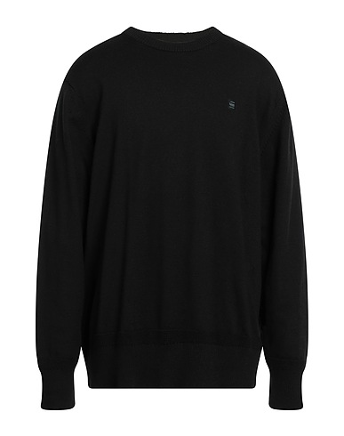 G-STAR RAW Jumper Black 70% Organic cotton, 30% Recycled cotton