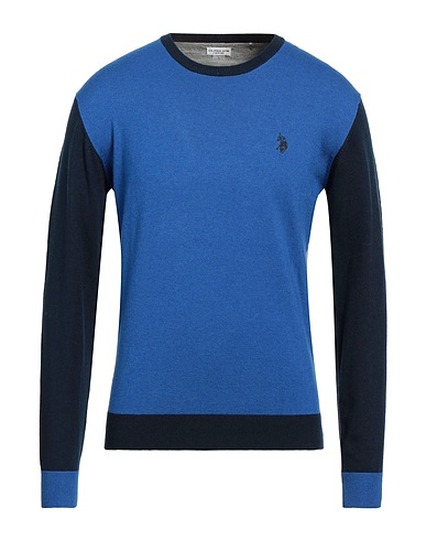 U.S.POLO ASSN. Jumper Azure 57% Viscose, 29% Nylon, 14% Wool