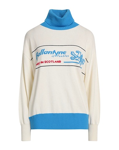 BALLANTYNE of PEEBLES Cashmere jumper Ivory 100% Cashmere