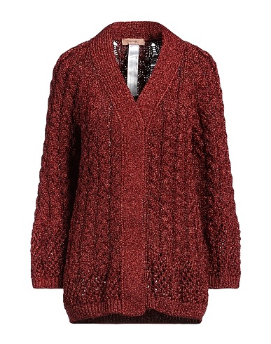 TWINSET Cardigan Copper 52% Polyester, 48% Polyamide
