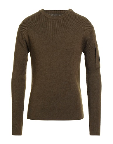 C.P. COMPANY Sweater Military green 60% Wool, 40% Acrylic