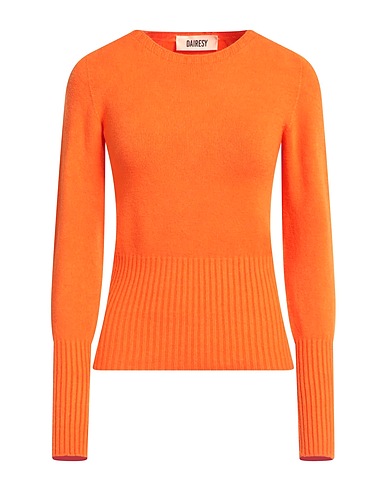 DAIRESY Jumper Orange 50% Viscose, 27% Polyester, 23% Polyamide