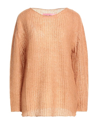 PINK MEMORIES Pullover Cammello 36% Acrilico, 30% Lana Merino, 30% Poliammide, 4% Lana