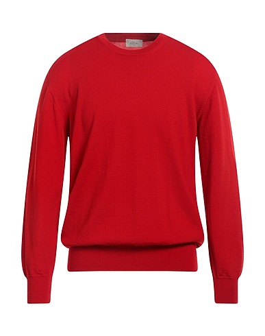 ALTEA Sweater Red 100% Virgin Wool
