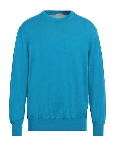 ALTEA Pullover Azzurro 100% Lana Vergine