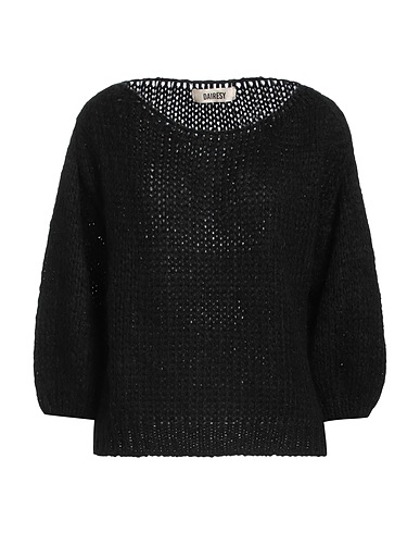 DAIRESY Pullover Nero 50% Acrilico, 30% Nylon, 10% Lana, 10% Lana mohair
