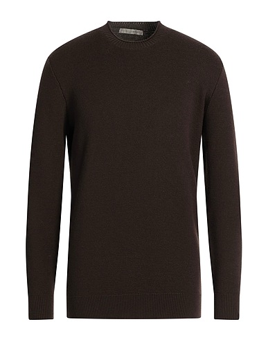BATURO Pullover Cioccolato 100% Lana