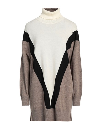 KANGRA Turtleneck Cream 90% Wool, 10% Cashmere