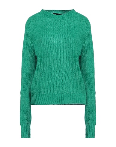 VANESSA SCOTT Jumper Green 40% Acrylic, 30% Polyamide, 30% Mohair wool
