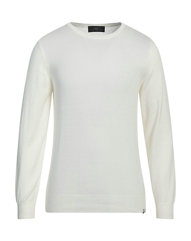 LIU •JO MAN Pullover Off white 50% Cotone, 50% Acrilico