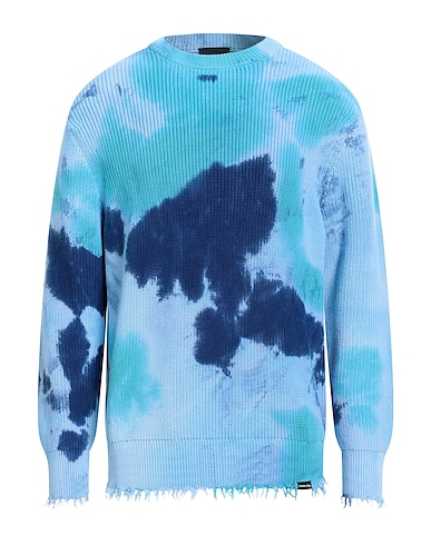 MAUNA KEA Sweater Turquoise 100% Cotton