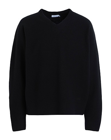CALVIN KLEIN Jumper Black 100% Wool