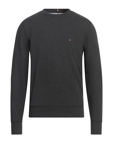 TOMMY HILFIGER Sweatshirt Charcoal 95% Cotton, 5% Elastane