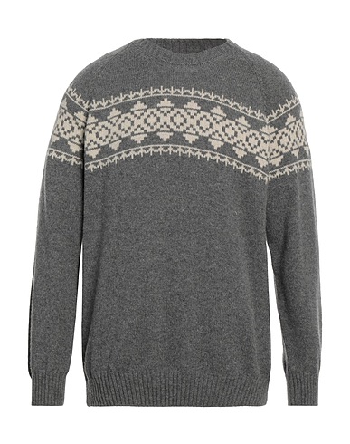 LA FILERIA Pullover Blei 100% Schurwolle