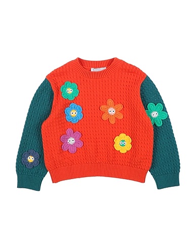 STELLA McCARTNEY KIDS Sweater Orange 85% Cotton, 15% Wool