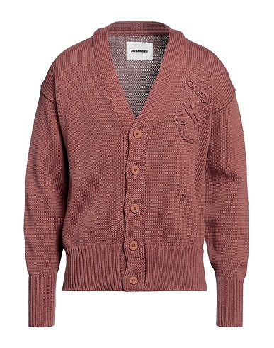 JIL SANDER Cardigan Chocolate brown 100% Cotton
