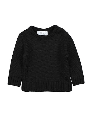 MOOD_ONE Pullover Nero 100% Acrilico