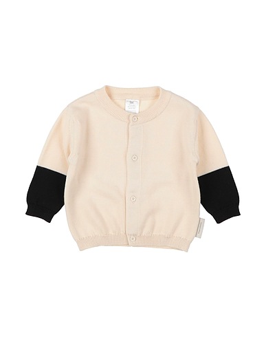 TINYCOTTONS Strickjacke Beige 70% Baumwolle, 30% Merinowolle