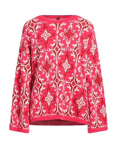 STEFANEL Pullover Fucsia 40% Acrilico, 30% Lana, 30% Lana di alpaca