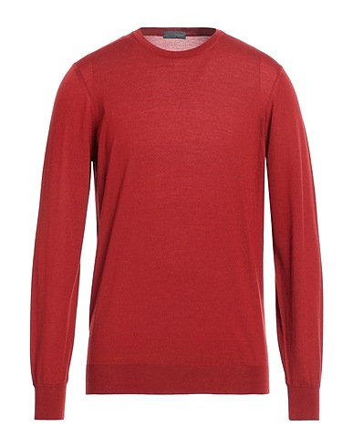DRUMOHR Jumper MODERN Rust 100% Merino Wool