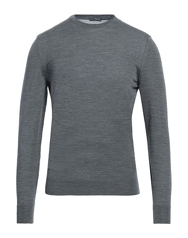 DRUMOHR Jumper MODERN Grey 100% Merino Wool