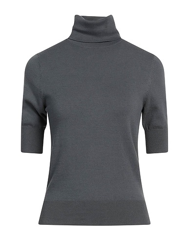 MAJESTIC FILATURES Polo neck Lead 80% Organic cotton, 20% Elastane