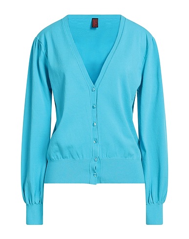 STEFANEL Cardigan Turquoise 70% Viscose, 30% Polyester