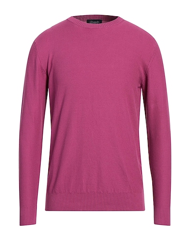 DRUMOHR Pullover Magenta 100% Cotone