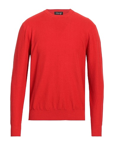 DRUMOHR Jumper Tomato red 100% Cotton