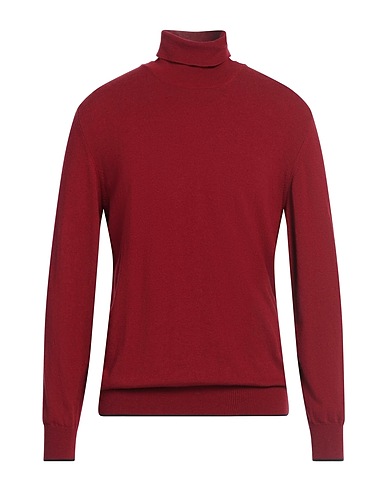 ARMATA DI MARE Polo neck Burgundy 35% Polyamide, 30% Wool, 30% Viscose, 5% Cashmere