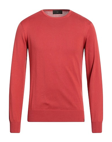 LIU •JO MAN Jumper Brick red 100% Cotton