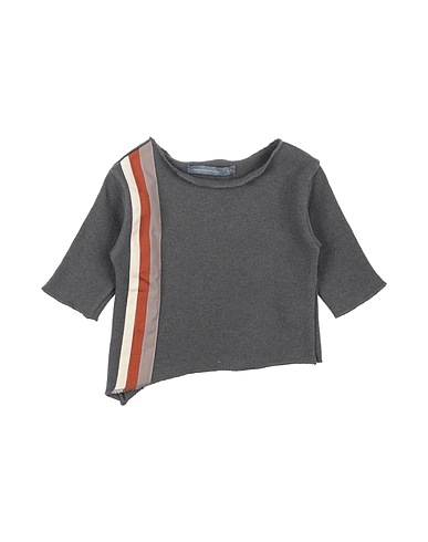 MINIMU' Pullover Grigio 100% Cotone